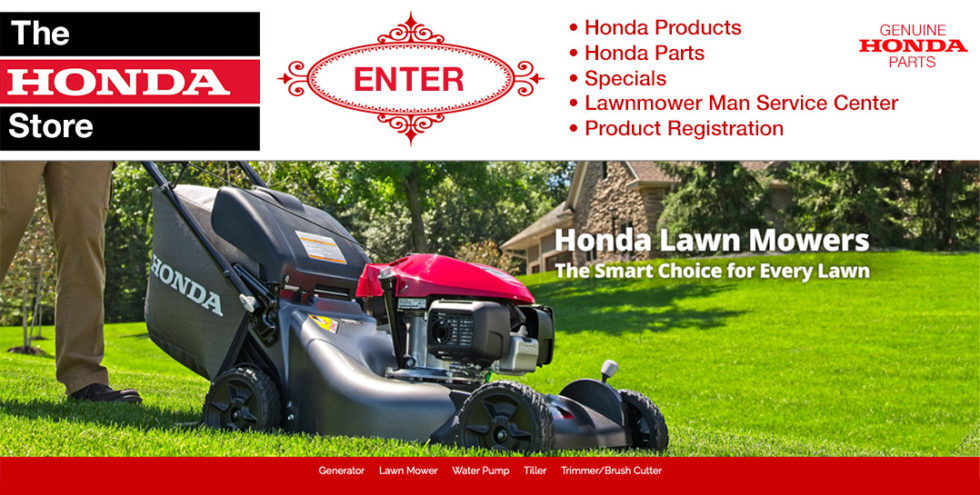 Honda Store | Lawnmower Man